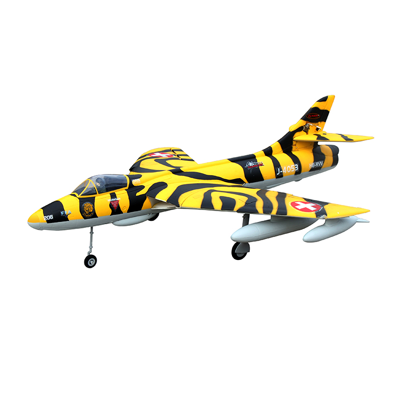 Dynam-Hawker-Hunter-Fixed-wing-850mm-Wingspan-70MM-EDF-Jet-6S-Flaps-Retracts-RC-Airplane-PNP-1828977-4