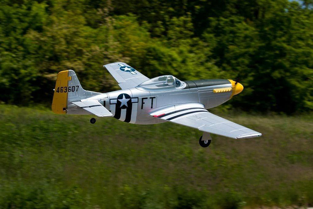 Dynam-P-51D-Mustang-V2-SilverRed-1200mm-12m-Wingspan-EDF-EPO-RC-Airplane-PNP-With-Flaps-1772405-11