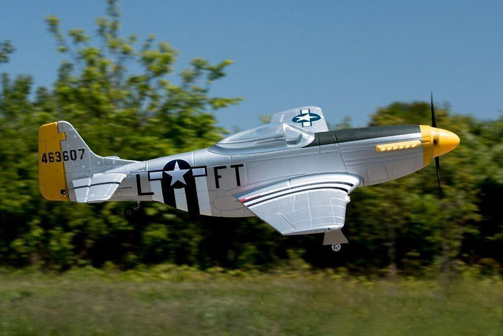 Dynam-P-51D-Mustang-V2-SilverRed-1200mm-12m-Wingspan-EDF-EPO-RC-Airplane-PNP-With-Flaps-1772405-13