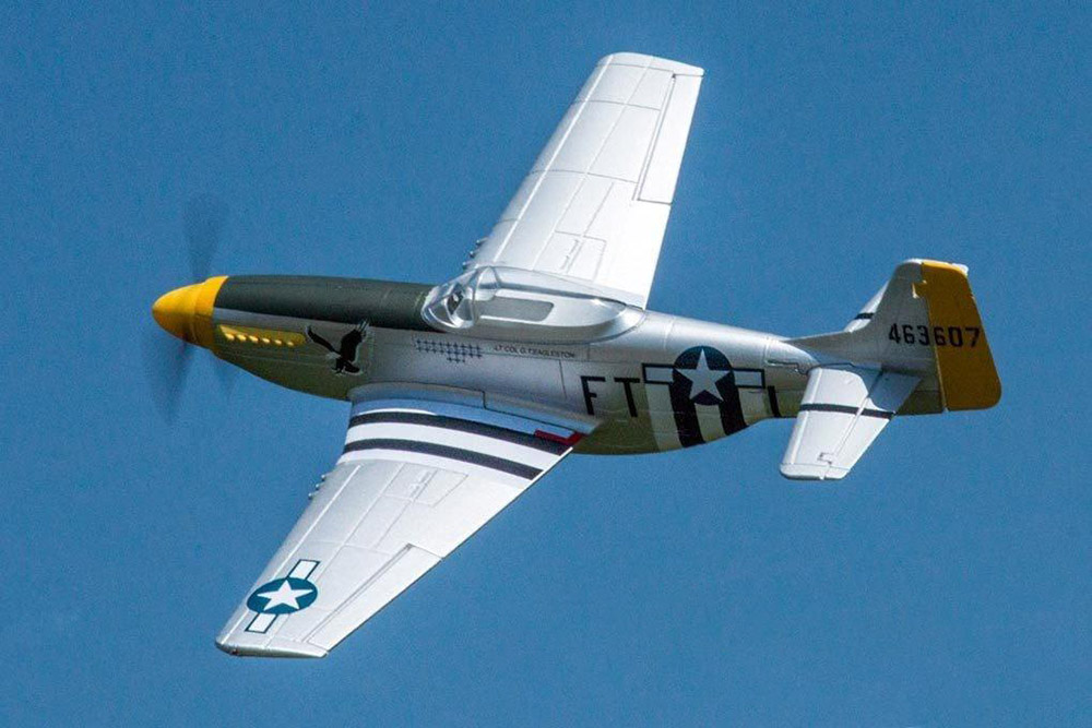 Dynam-P-51D-Mustang-V2-SilverRed-1200mm-12m-Wingspan-EDF-EPO-RC-Airplane-PNP-With-Flaps-1772405-5