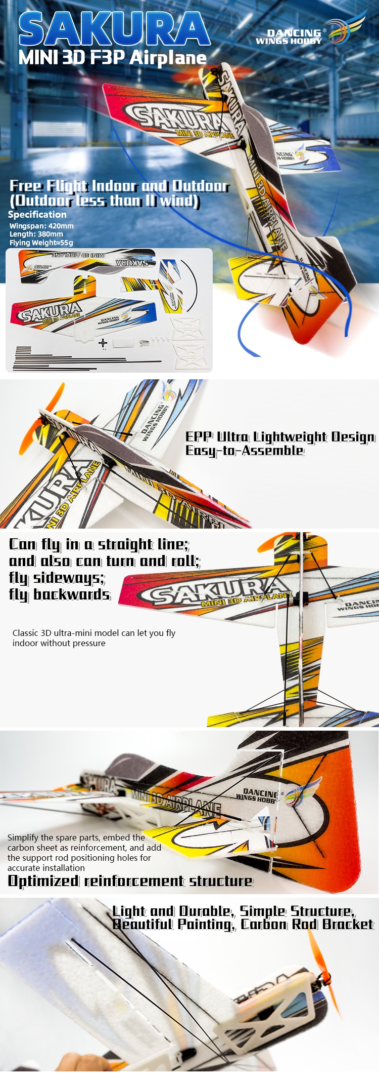 E211-MINI-3D-Airplane-Kit-420mm-Wingspan-Trainer-for-Beginner-3D-Aerobatic-RC-Aircraft-Stunt-Plane-1557651-1