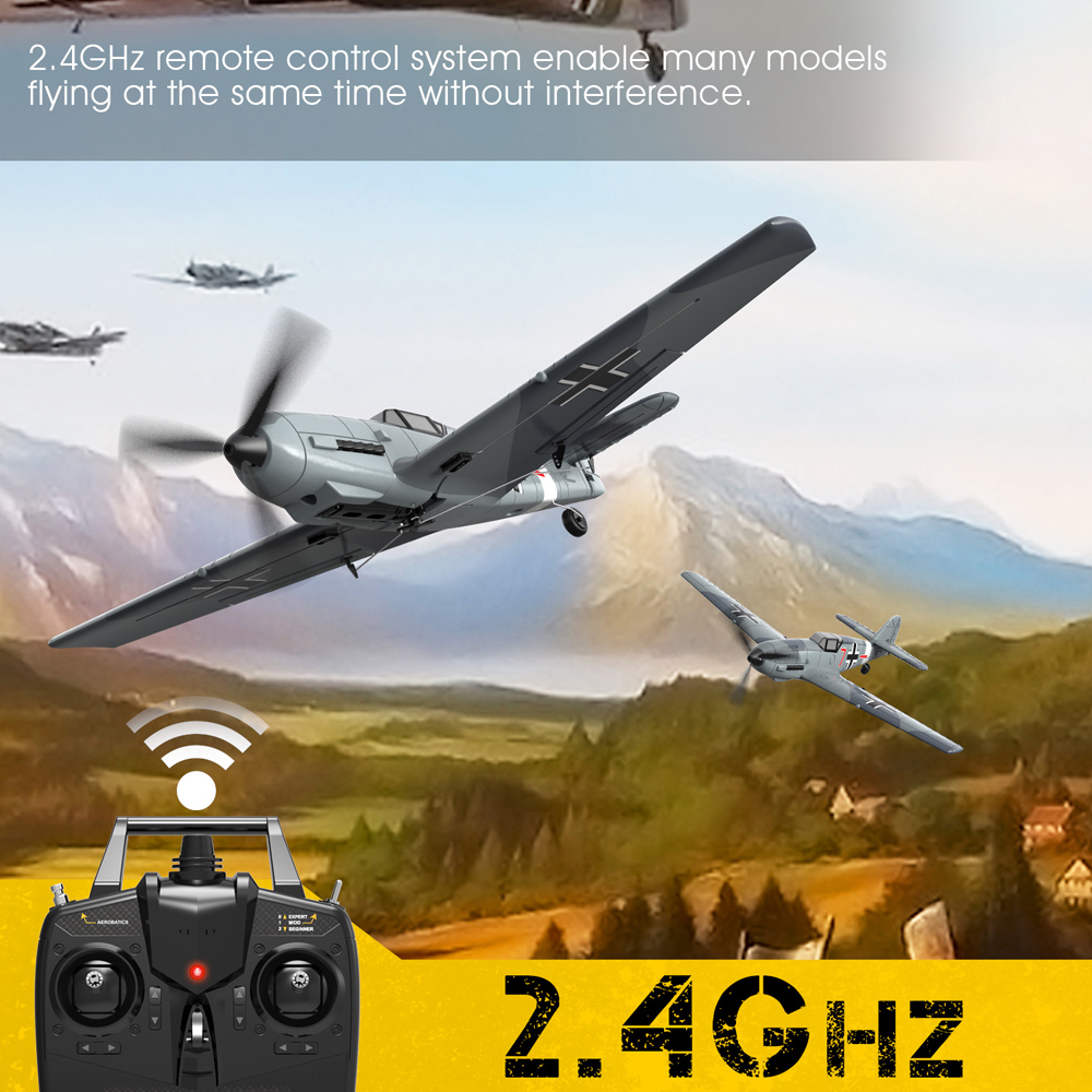 Eachine-BF109-24GHz-4CH-400mm-Wingspan-6-Axis-One-Key-U-Turn-Aerobatic-Xpilot-Stabilization-System-E-1884477-3