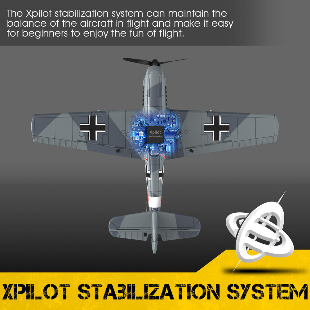 Eachine-BF109-24GHz-4CH-400mm-Wingspan-6-Axis-One-Key-U-Turn-Aerobatic-Xpilot-Stabilization-System-E-1884477-6