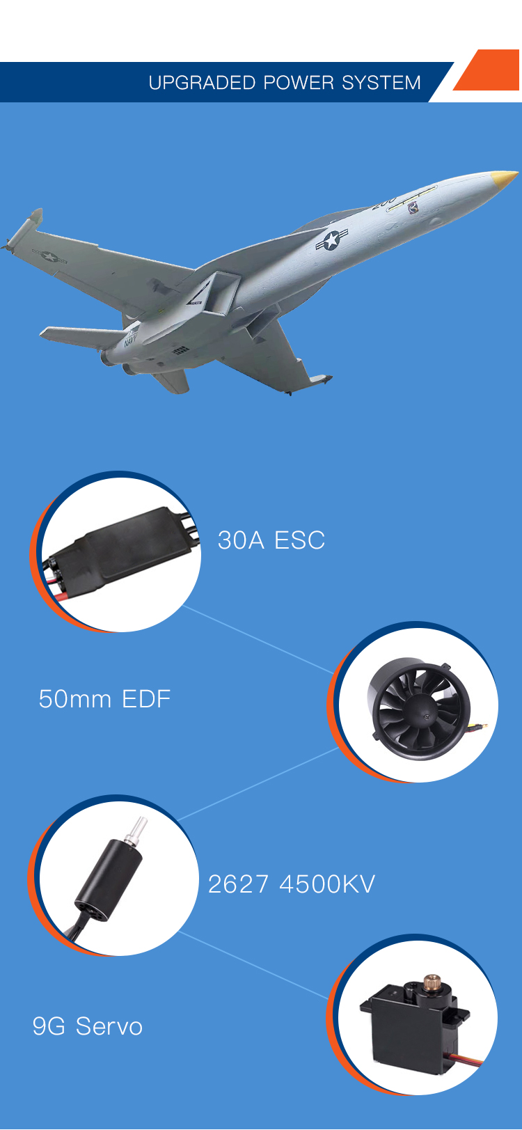 Eachine-F-18-F18-588mm-Wingspan-50mm-EDF-Jet-EPO-RC-Airplane-KITPNP-1920380-3