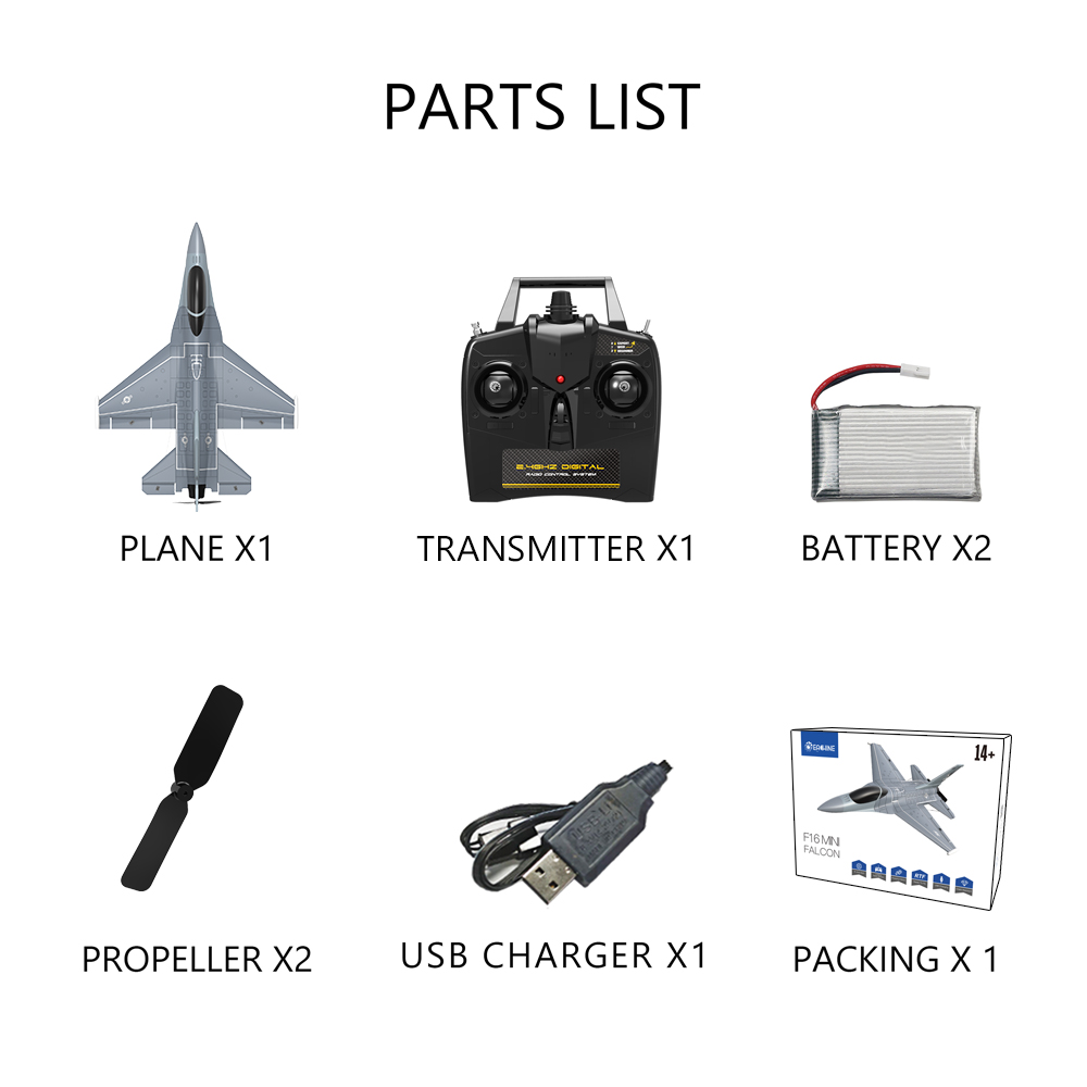 Eachine-Mini-F16-Falcon-365mm-Wingspan-EPP-24G-6-Axis-One-Key-Return-Aerobatic-RC-Airplane-Fixed-win-1799450-12