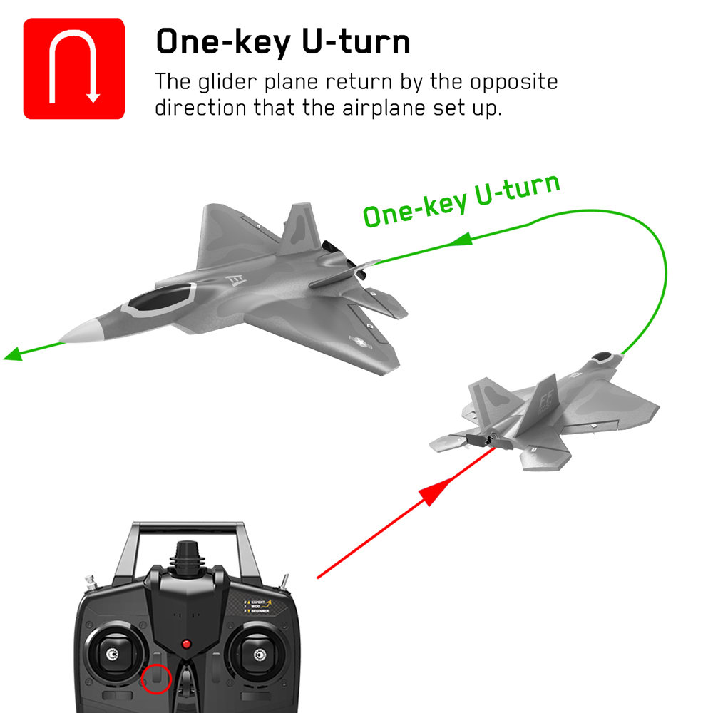 Eachine-Mini-F22-Raptor-EPP-260mm-Wingspan-24G-4CH-6-Axis-Gyro-RC-Airplane-Jet-Trainer-Warbird-Fixed-1608133-3