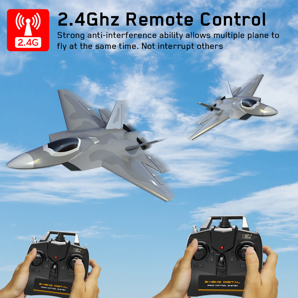 Eachine-Mini-F22-Raptor-EPP-260mm-Wingspan-24G-4CH-6-Axis-Gyro-RC-Airplane-Jet-Trainer-Warbird-Fixed-1608133-6
