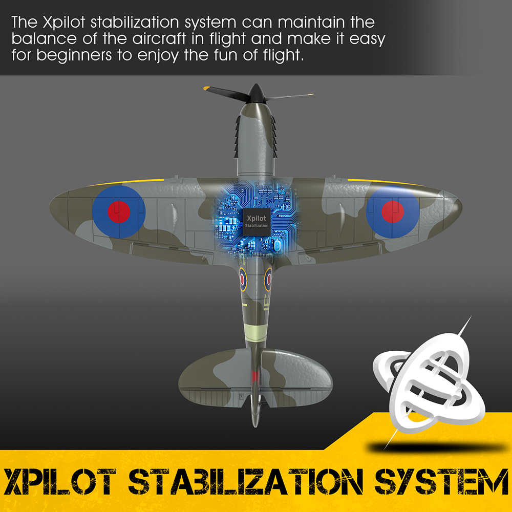 Eachine-Spitfire-24GHz-EPP-400mm-Wingspan-6-Axis-Gyro-One-Key-U-Turn-Aerobatic-Mini-RC-Airplane-RTF--1913501-4