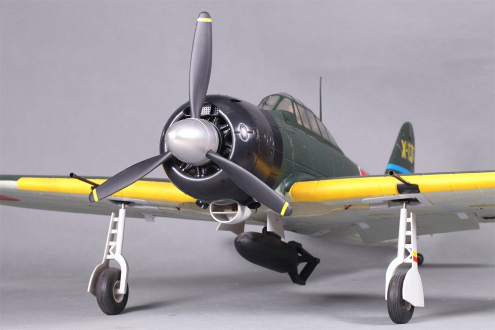 FMS-A6M-Zero-1400mm-551quot-Wingspan-Green-RC-Airplane-PNP-1786934-16