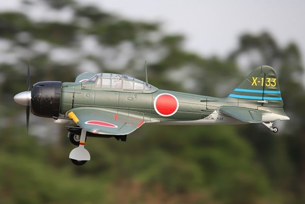 FMS-A6M-Zero-1400mm-551quot-Wingspan-Green-RC-Airplane-PNP-1786934-3