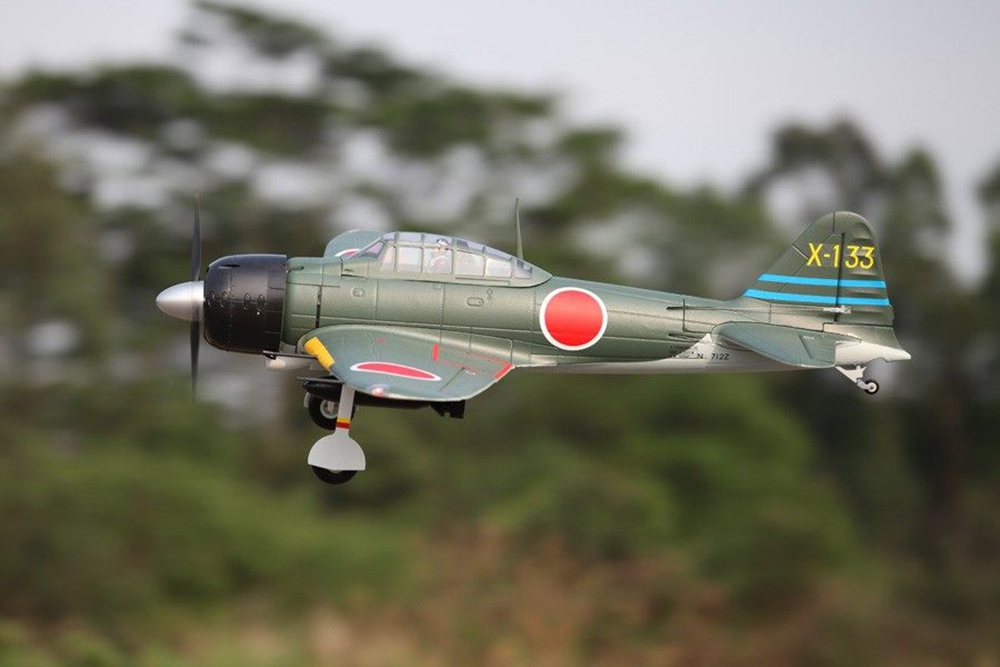 FMS-A6M-Zero-1400mm-551quot-Wingspan-Green-RC-Airplane-PNP-1786934-4