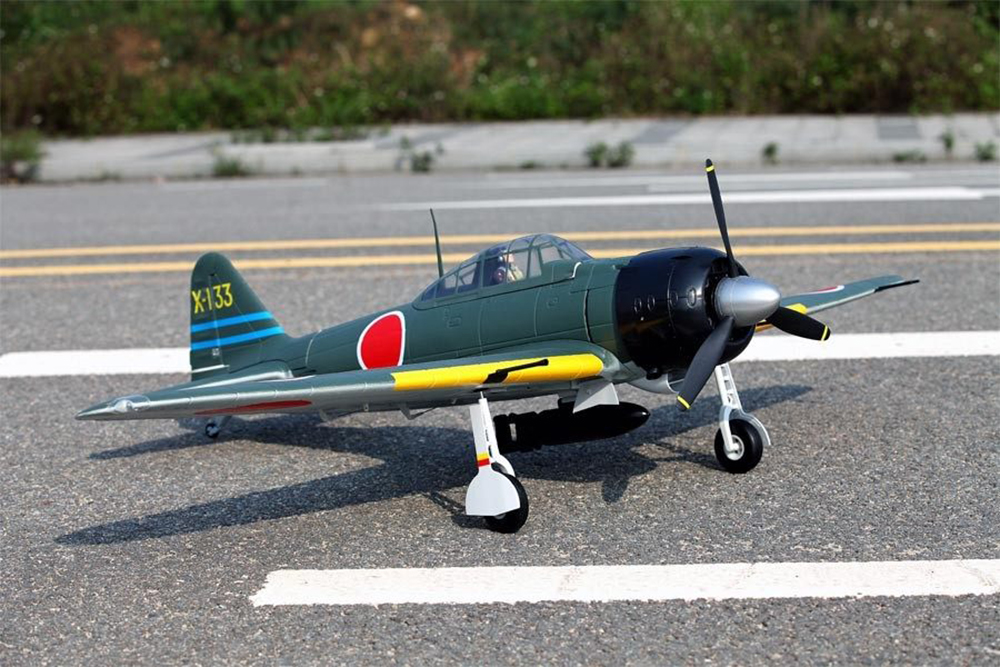 FMS-A6M-Zero-1400mm-551quot-Wingspan-Green-RC-Airplane-PNP-1786934-8
