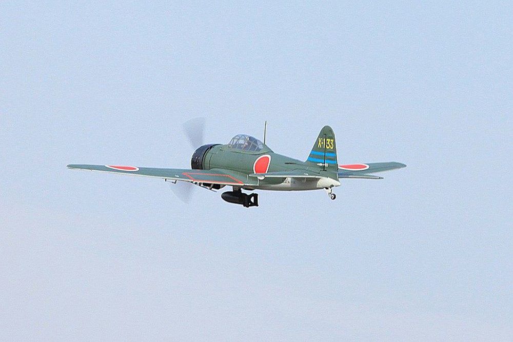 FMS-A6M-Zero-1400mm-551quot-Wingspan-Green-RC-Airplane-PNP-1786934-10