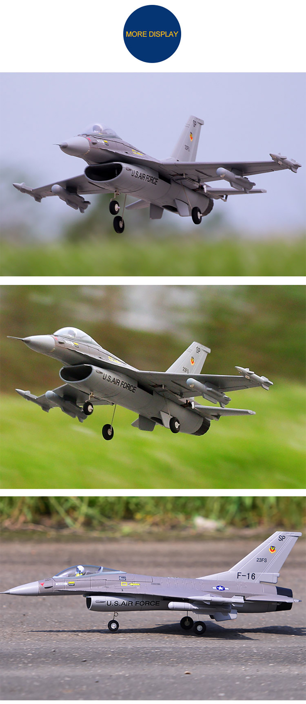 FMS-F-16-Fighting-Falcon-V2-760mm-Wingspan-64mm-11-Blade-Ducted-Fan-Aircrafts-EPO-RC-Airplane-PNP-1773419-6