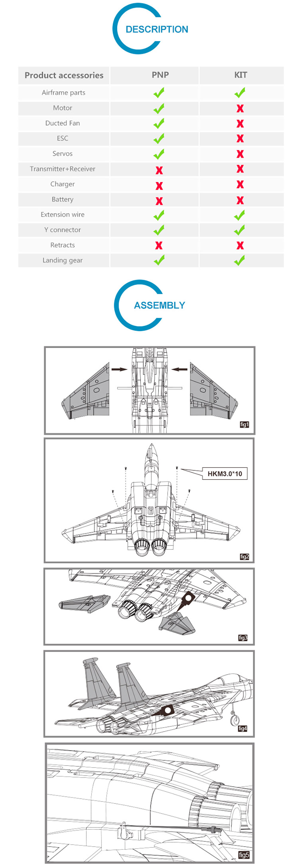 FMS-F15-Eagle-V2-715mm-Wingspan-64mm-Ducted-Fan-Aircrafts-EPO-RC-Airplane-PNP-1773282-5