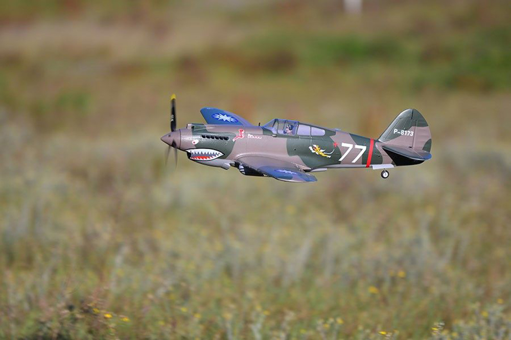 FMS-P-40B-Flying-Tiger-980mm-386quot-Wingpspan-Warbird-EPO-RC-Airplane-PNP-1788490-2