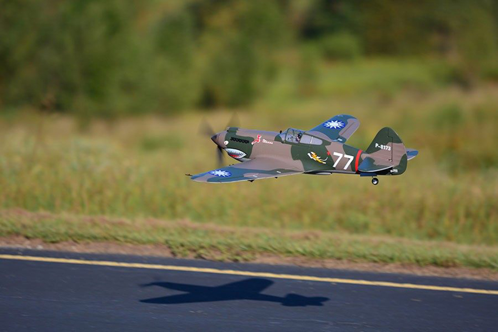 FMS-P-40B-Flying-Tiger-980mm-386quot-Wingpspan-Warbird-EPO-RC-Airplane-PNP-1788490-3