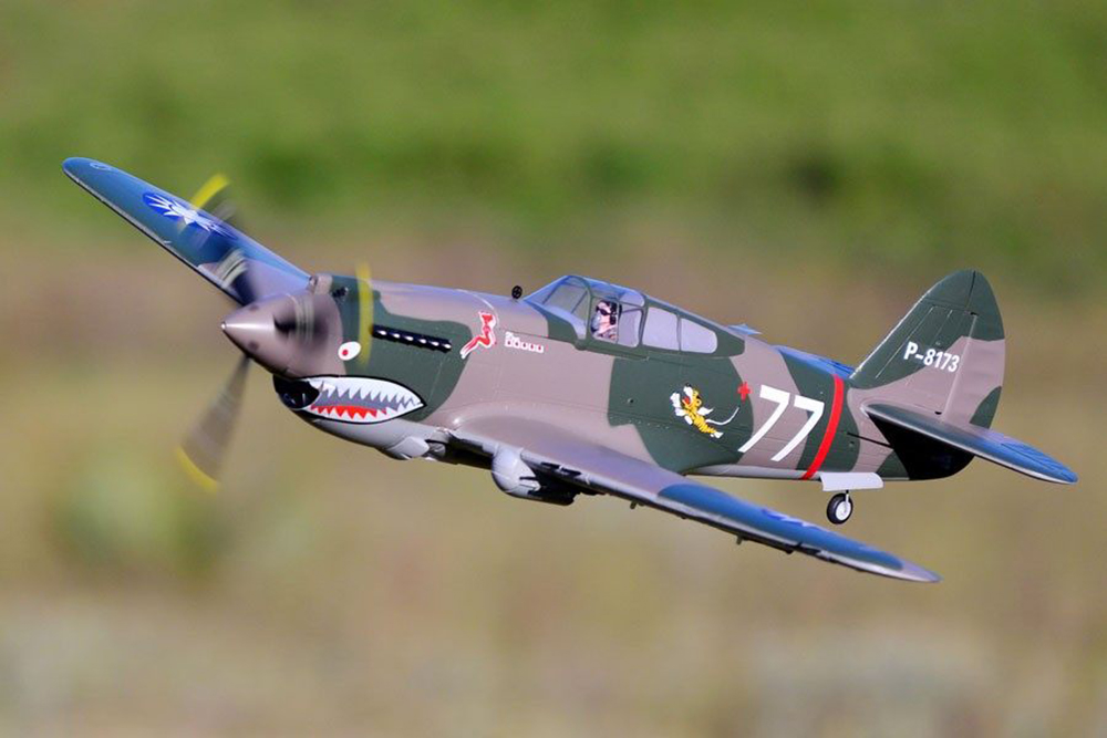 FMS-P-40B-Flying-Tiger-980mm-386quot-Wingpspan-Warbird-EPO-RC-Airplane-PNP-1788490-4