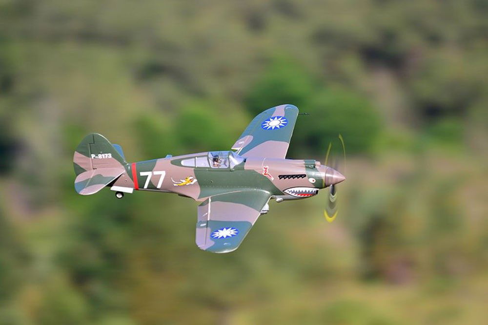 FMS-P-40B-Flying-Tiger-980mm-386quot-Wingpspan-Warbird-EPO-RC-Airplane-PNP-1788490-7