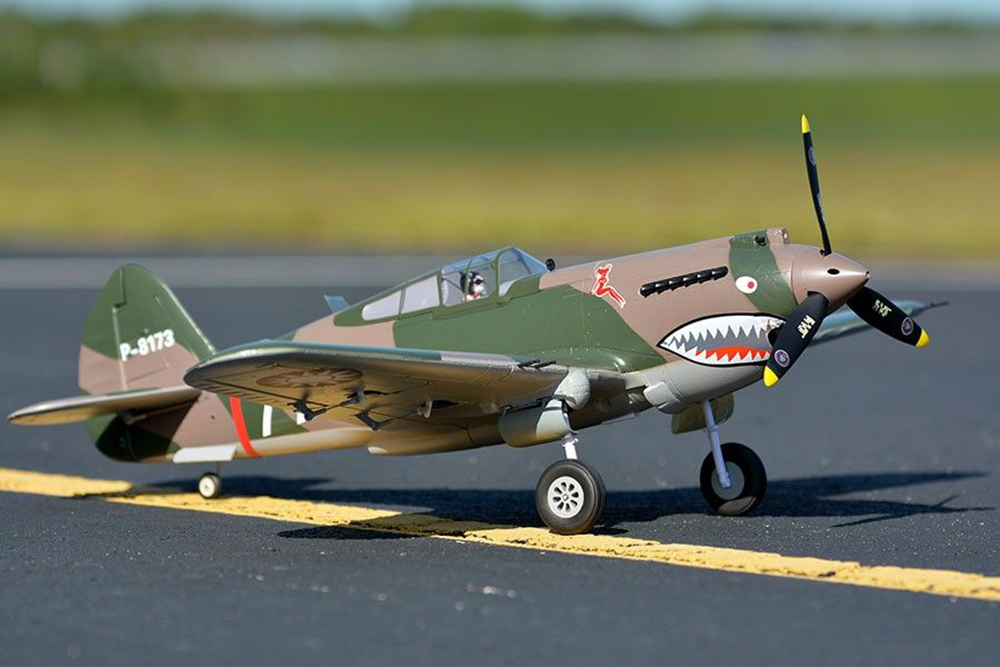 FMS-P-40B-Flying-Tiger-980mm-386quot-Wingpspan-Warbird-EPO-RC-Airplane-PNP-1788490-10