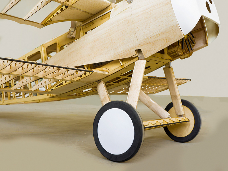 Fokker-DrI-1540mm-Wingspan-Balsa-Wood-Triplane-Warbird-RC-Airplane-1278860-7