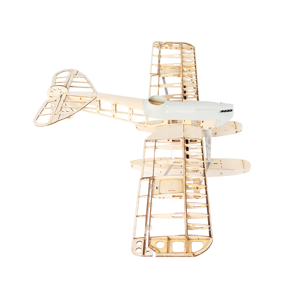 JWRC-Hansa-Brandenburg-W29-1020mm-Wingspan-Balsa-Wood-Seaplane-RC-Airplane-KIT-1901493-8