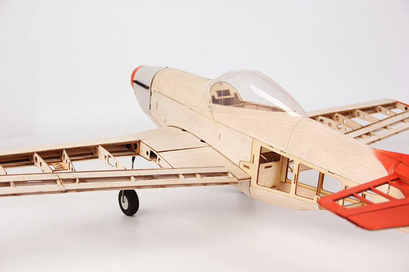 JWRC-P-51-Mustang-1010mm-Wingspan-Balsa-Wood-RC-Airplane-Warbird-KIT-1891560-10