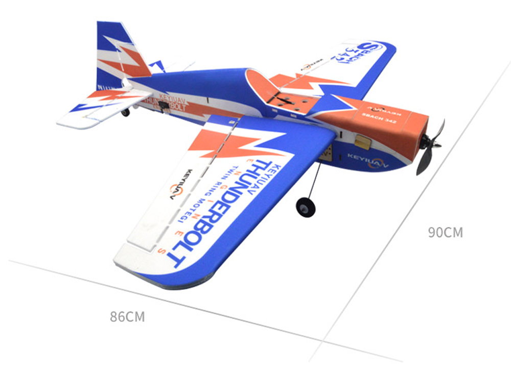KEYIUAV-SBACH-342-900mm-Wingspan-PP-3D-Aerobatic-RC-Airplane-PNP-1335138-6