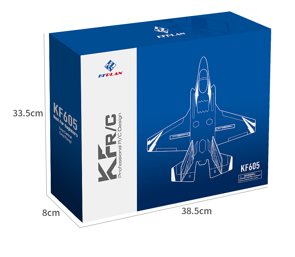 KFPLANE-KF605-F35-Fighter-24G-4CH-6-Axis-Gyroscope-Automatic-Balance-360deg-Rollover-EPP-RC-Glider-A-1845018-18