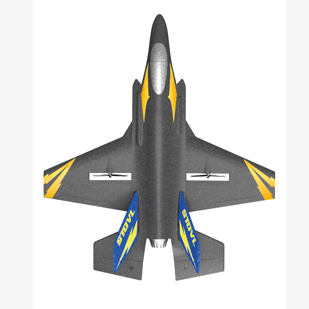 KFPLANE-KF605-F35-Fighter-24G-4CH-6-Axis-Gyroscope-Automatic-Balance-360deg-Rollover-EPP-RC-Glider-A-1845018-23