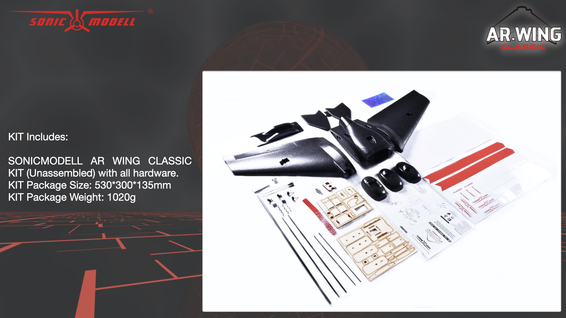 Limited-Supply-Sonicmodell-AR-WING-CLASSIC-900mm-Wingspan-EPP-FPV-Flying-Wing-RC-Airplane-KITPNP-1789234-8