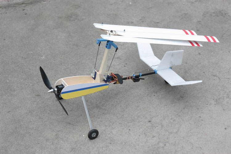 New-Luobo-V2S-Dual-Operation-Autogyro-Gyroplane-Airplane-Model-KIT-1098393-3