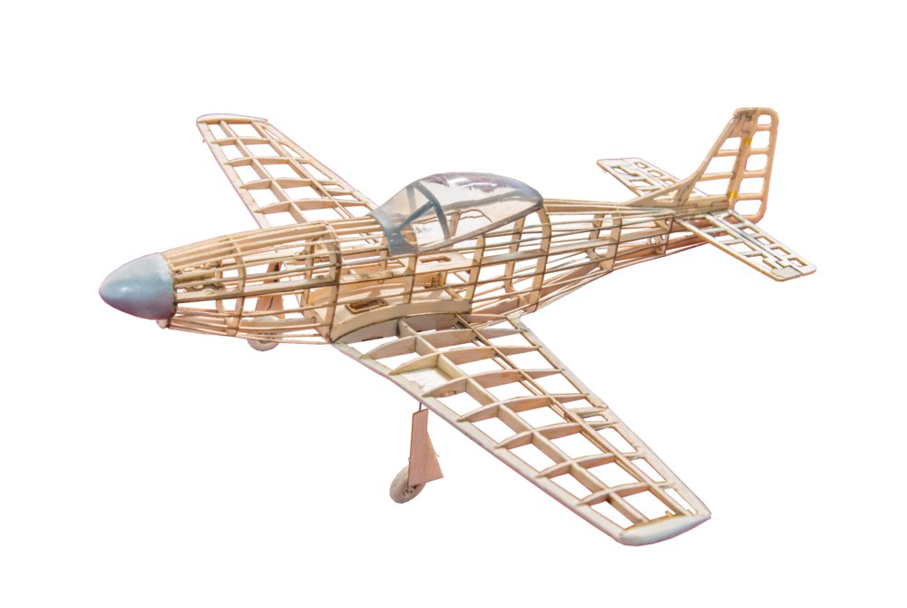 P51-D-Mustang-400mm-Wingspan-Balsa-Wood-Laser-Cut-RC-Warbird-Airplane-KIT-1326095-1