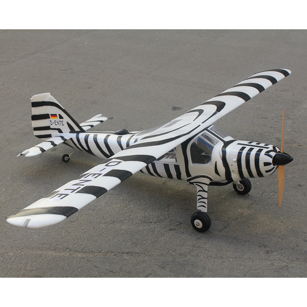 TAFT-DORNIER-DO27-1600mm-Wingspan-2600g-Takeoff-Weight-CamouflageZebra-Pattern-RC-Airplane-KIT-1753851-2