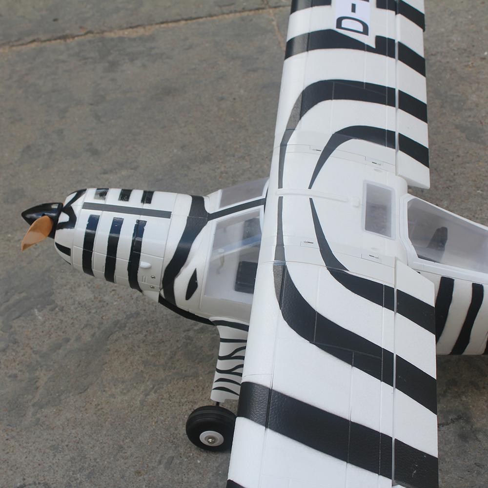 TAFT-DORNIER-DO27-1600mm-Wingspan-2600g-Takeoff-Weight-CamouflageZebra-Pattern-RC-Airplane-KIT-1753851-12