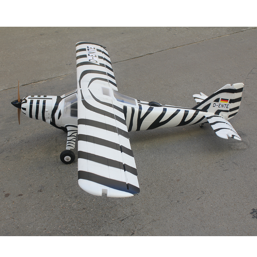 TAFT-DORNIER-DO27-1600mm-Wingspan-2600g-Takeoff-Weight-CamouflageZebra-Pattern-RC-Airplane-KIT-1753851-4