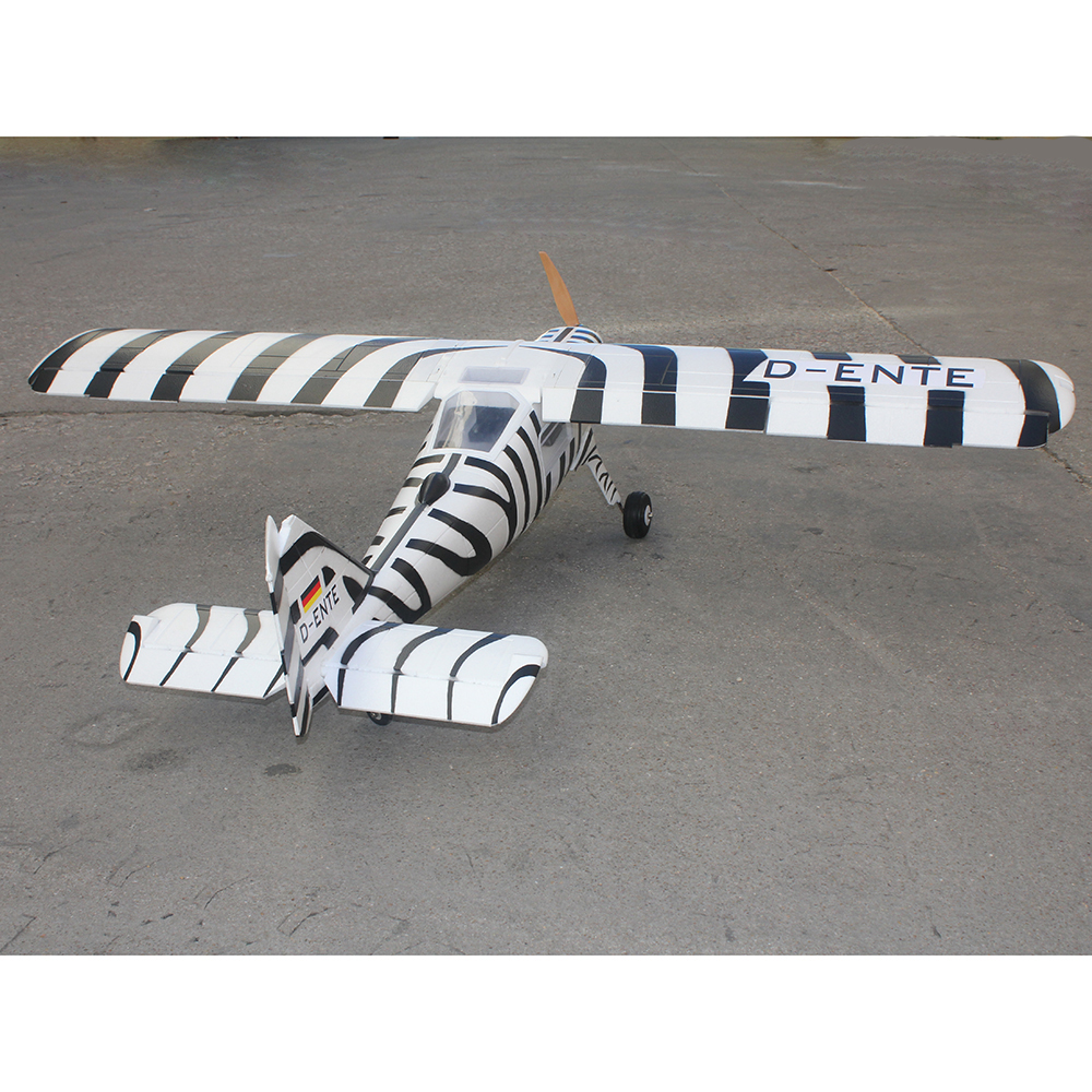 TAFT-DORNIER-DO27-1600mm-Wingspan-2600g-Takeoff-Weight-CamouflageZebra-Pattern-RC-Airplane-KIT-1753851-6