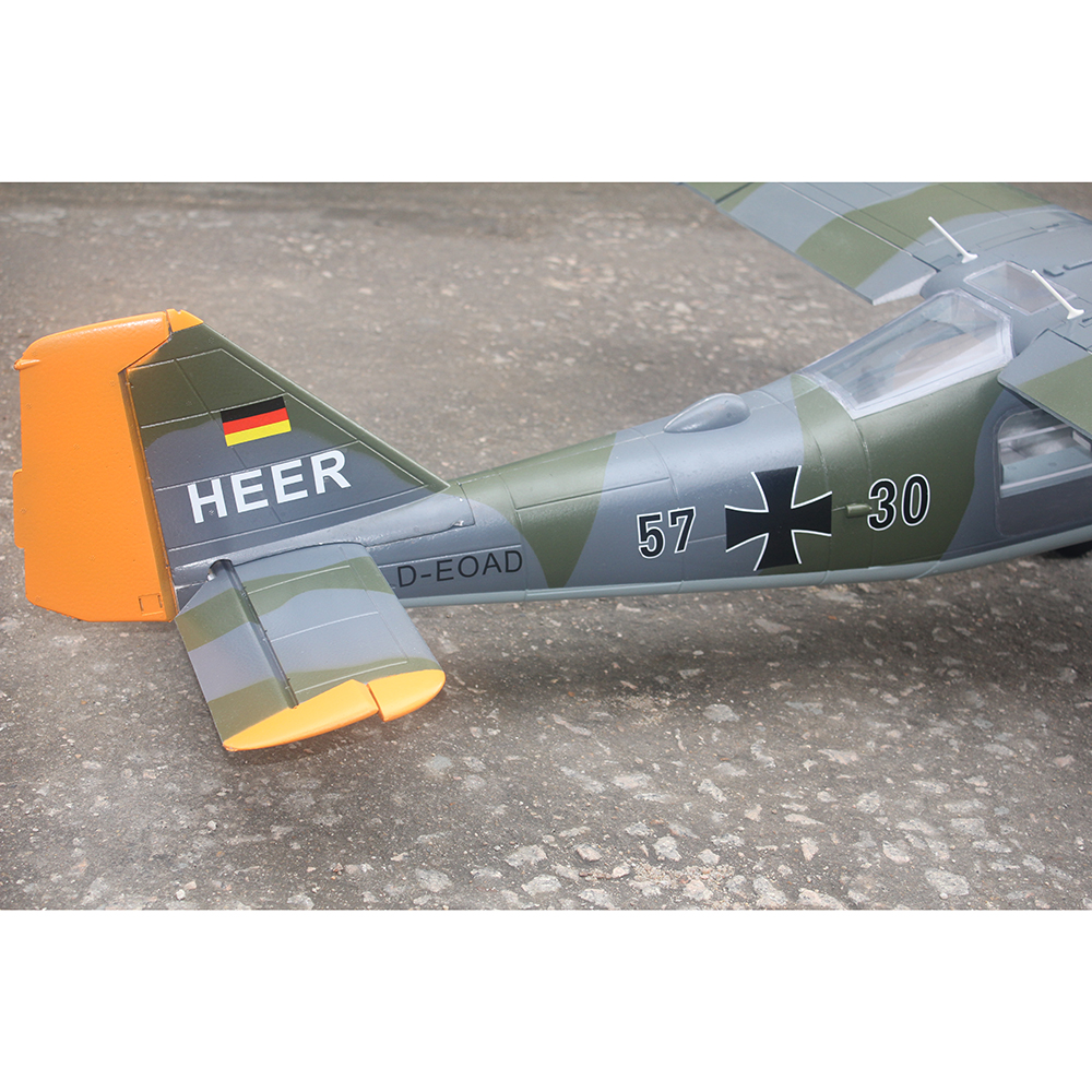 TAFT-DORNIER-DO27-1600mm-Wingspan-2600g-Takeoff-Weight-CamouflageZebra-Pattern-RC-Airplane-KIT-1753851-7