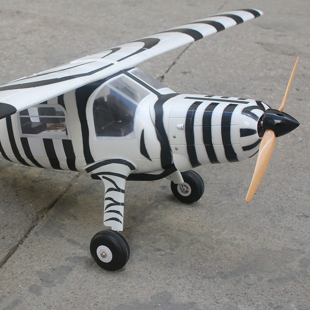 TAFT-DORNIER-DO27-1600mm-Wingspan-2600g-Takeoff-Weight-CamouflageZebra-Pattern-RC-Airplane-KIT-1753851-8