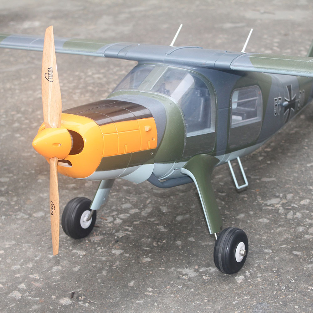 TAFT-DORNIER-DO27-1600mm-Wingspan-2600g-Takeoff-Weight-CamouflageZebra-Pattern-RC-Airplane-KIT-1753851-10
