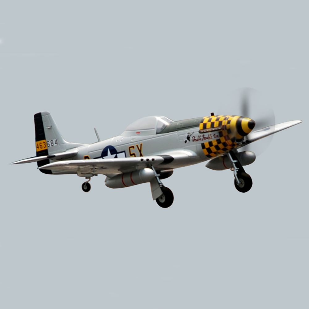 TOP-RC-HOBBY-P51-Mustang-Yellow-750mm-Wingspan-EPO-RC-Airplane-Warbird-KIT-1895218-1