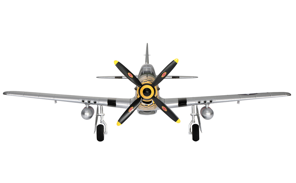 TOP-RC-HOBBY-P51-Mustang-Yellow-750mm-Wingspan-EPO-RC-Airplane-Warbird-KIT-1895218-5