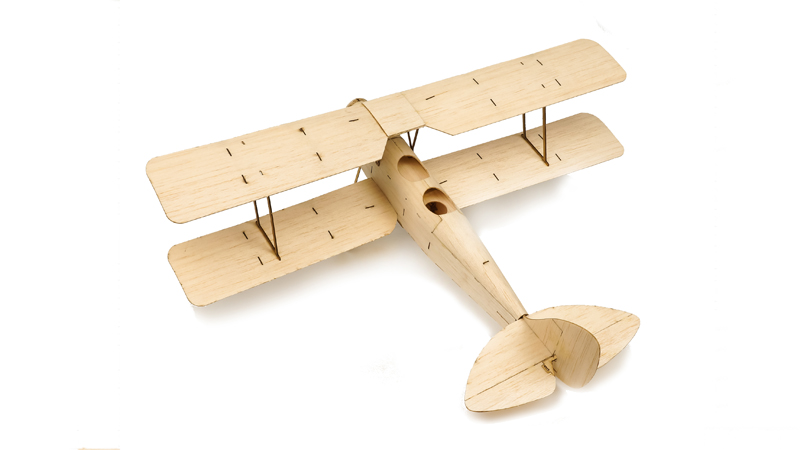 Tiger-Moth-K10-400mm-Wingspan-Micro-RC-Balsa-Wood-Laser-Cut-RC-Airplane-Building-Kit-1237225-4