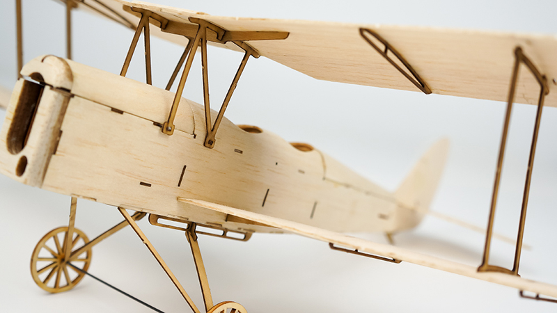 Tiger-Moth-K10-400mm-Wingspan-Micro-RC-Balsa-Wood-Laser-Cut-RC-Airplane-Building-Kit-1237225-6