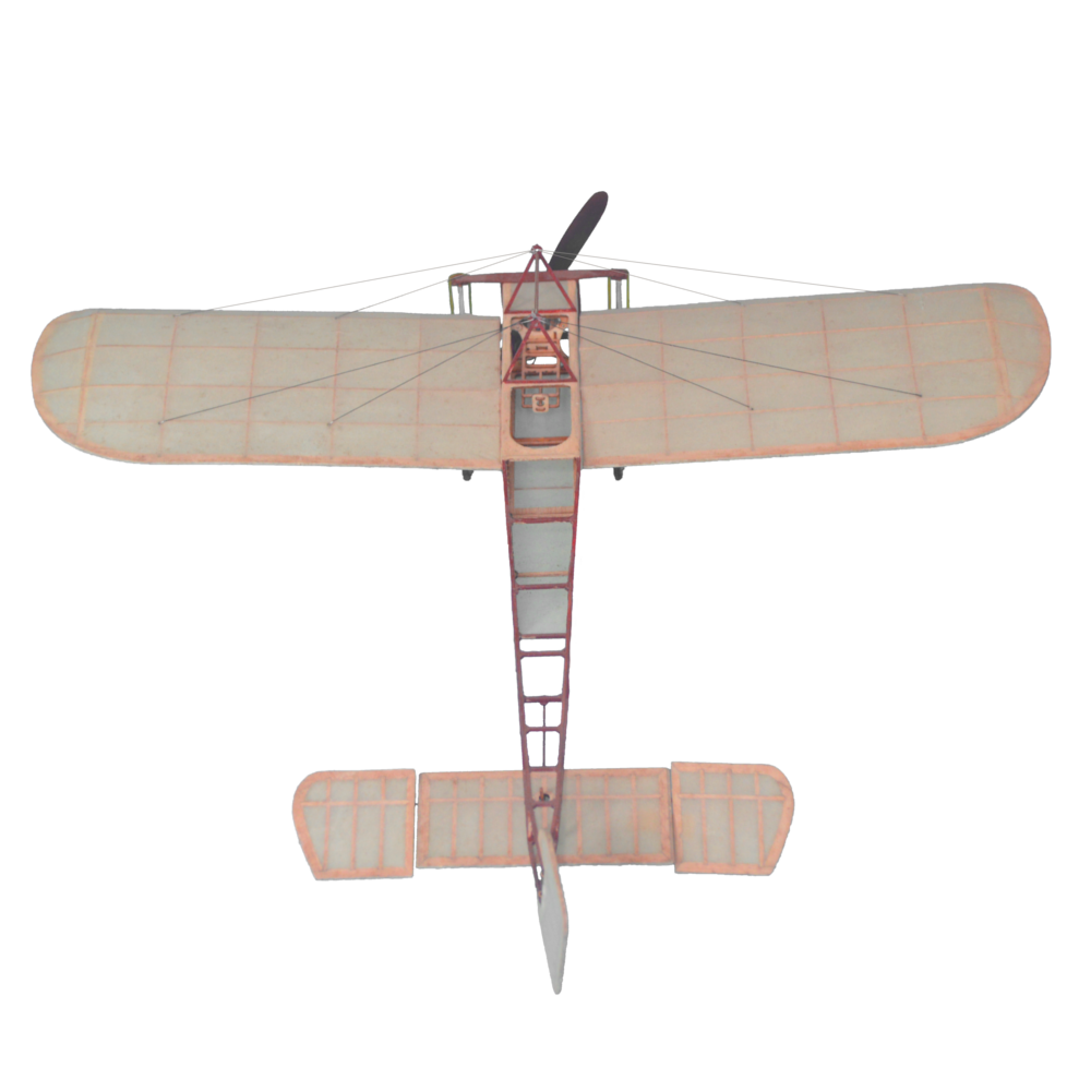 Tony-Rays-AeroModel-Bleriot-XI-V2-420mm-Wingspan-120-Scale-Balsa-Wood-Laser-Cut-RC-Airplane-Warbird--1883833-2