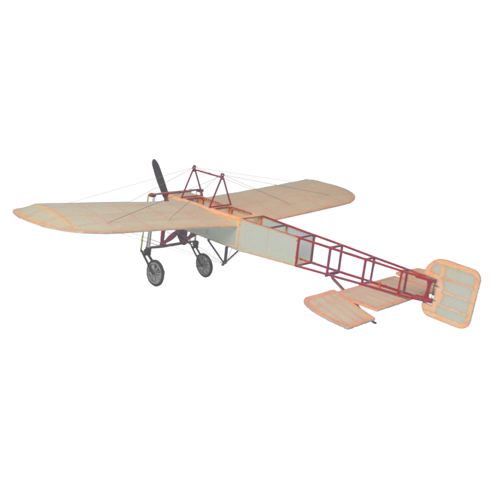 Tony-Rays-AeroModel-Bleriot-XI-V2-420mm-Wingspan-120-Scale-Balsa-Wood-Laser-Cut-RC-Airplane-Warbird--1883833-3