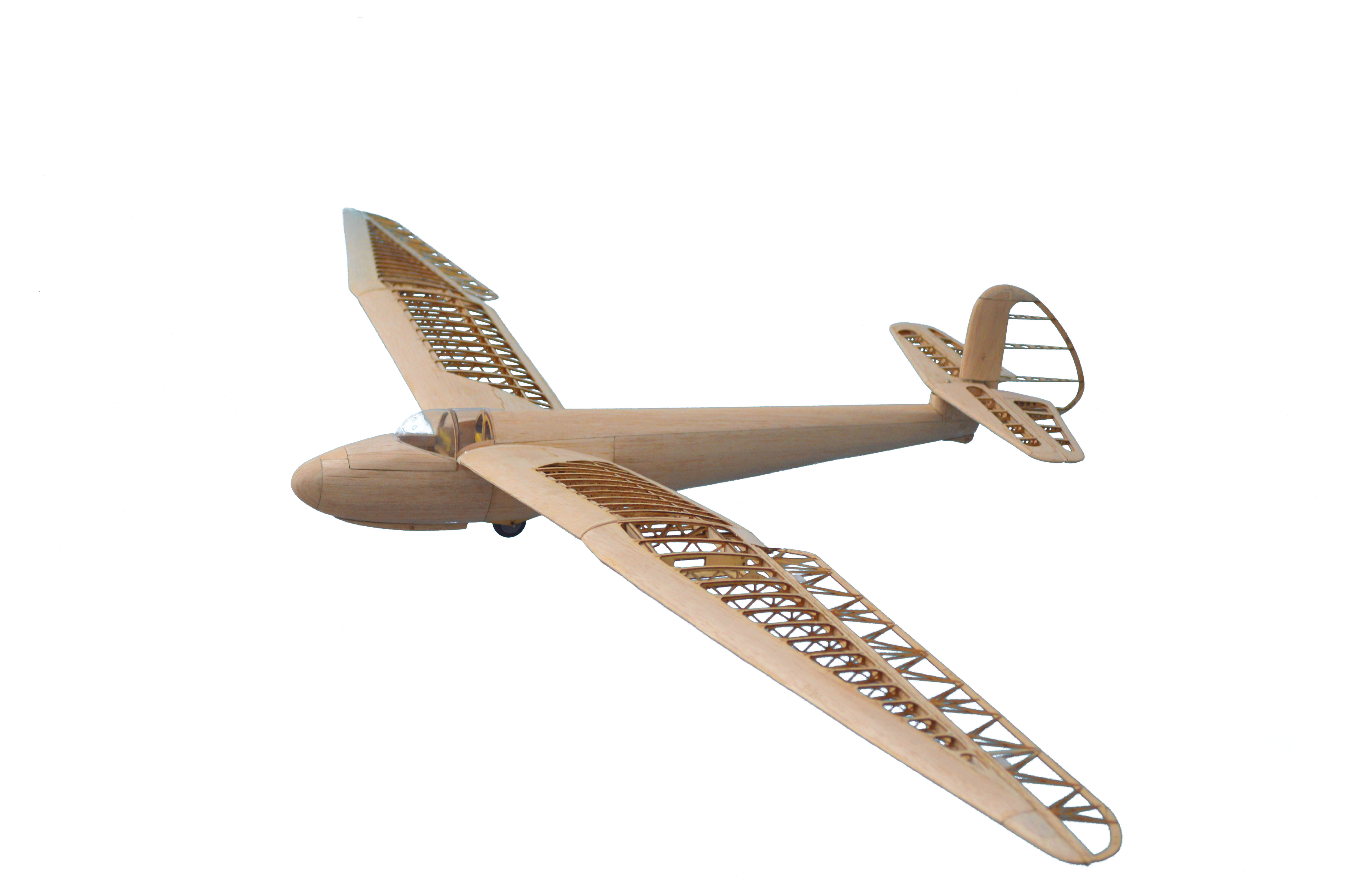 Tony-Rays-AeroModel-Minimoa-1422mm-Wingspan-112-Scale-Balsa-Wood-Laser-Cut-RC-Airplane-Glider-KIT-1802443-1
