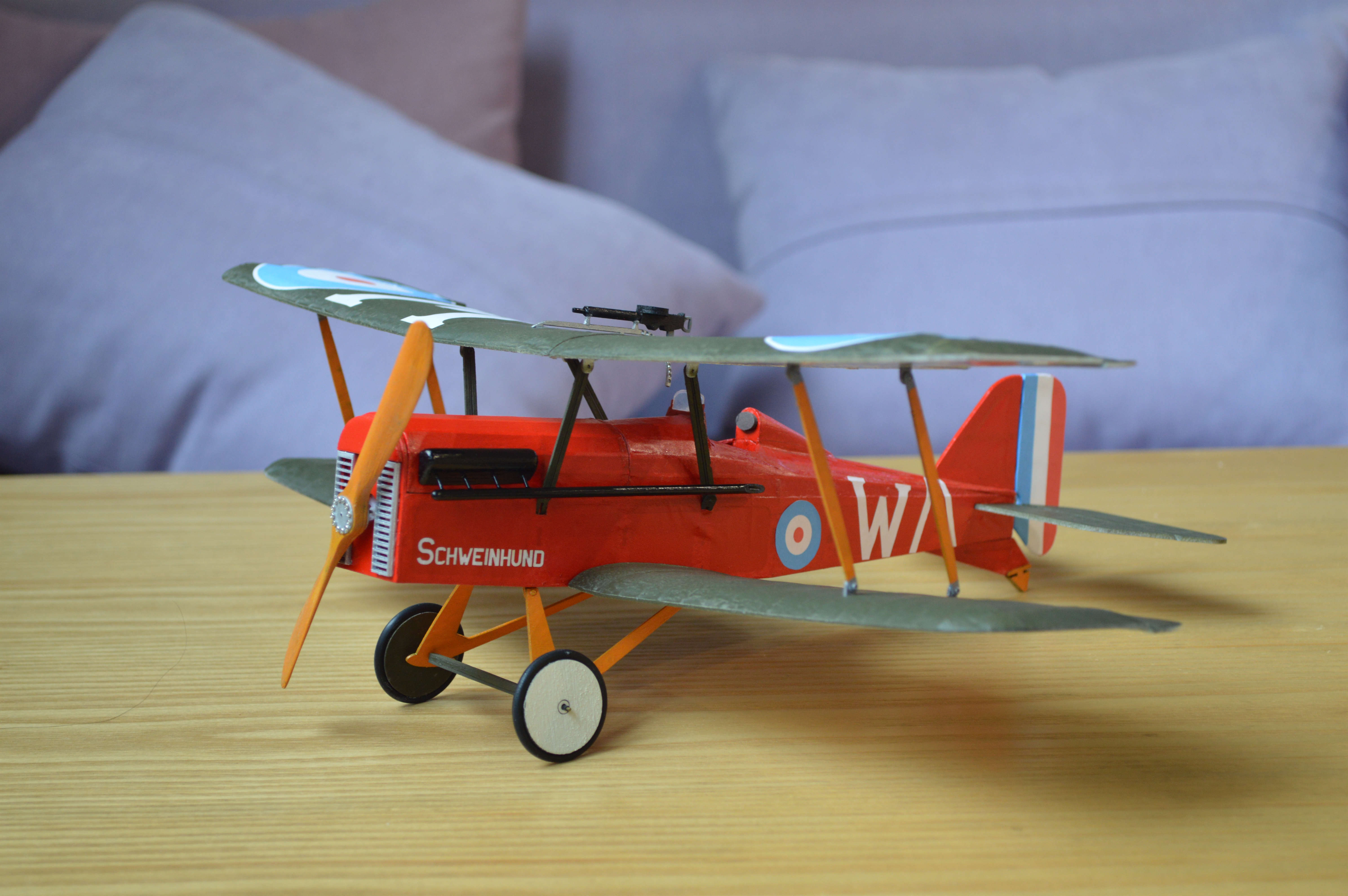 Tony-Rays-AeroModel-RAF-SE5a-480mm-Wingspan-Balsa-Wood-Laser-Cut-Biplane-RC-Airplane-Warbird-KIT-1798680-3