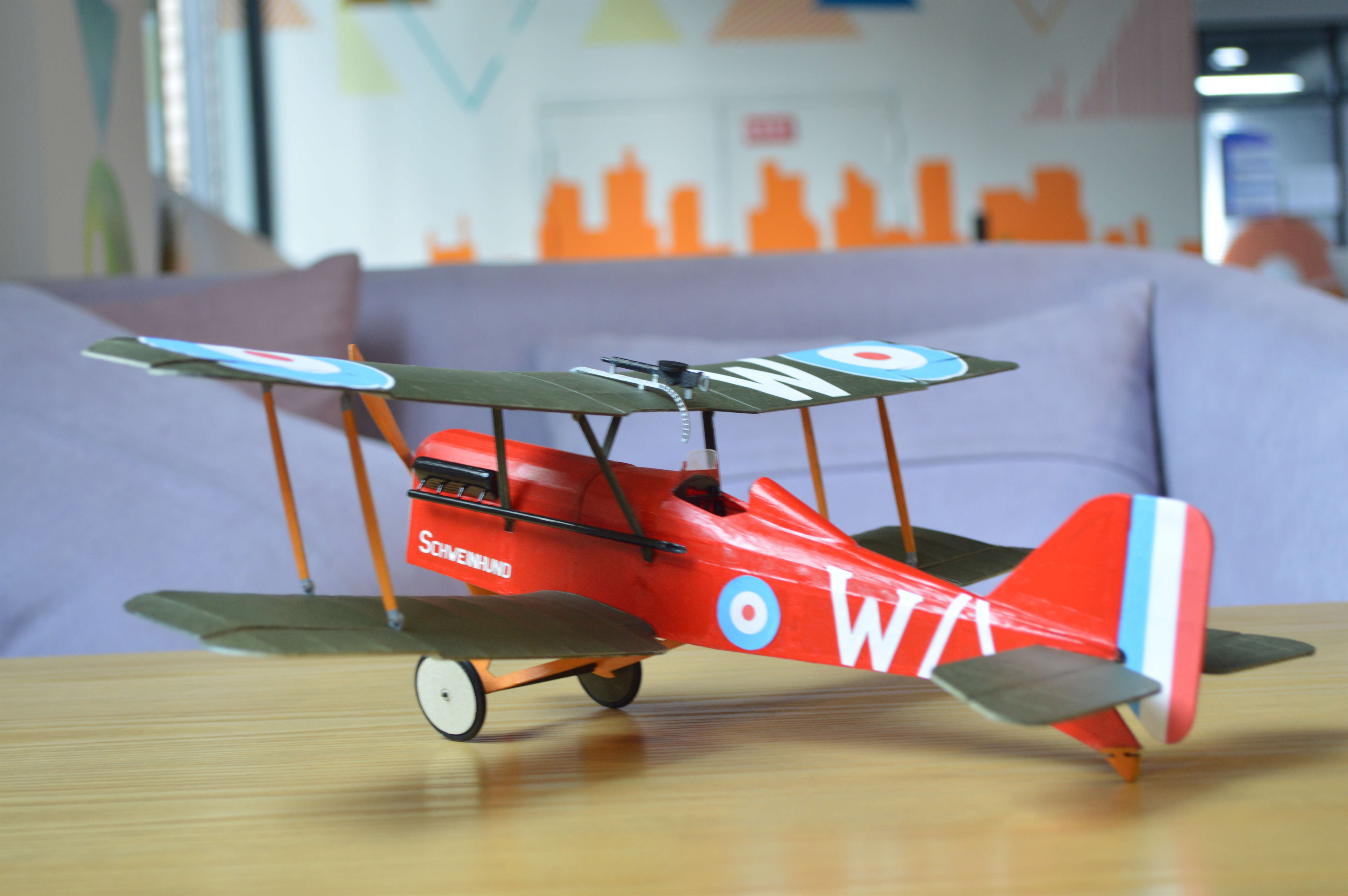 Tony-Rays-AeroModel-RAF-SE5a-480mm-Wingspan-Balsa-Wood-Laser-Cut-Biplane-RC-Airplane-Warbird-KIT-1798680-4