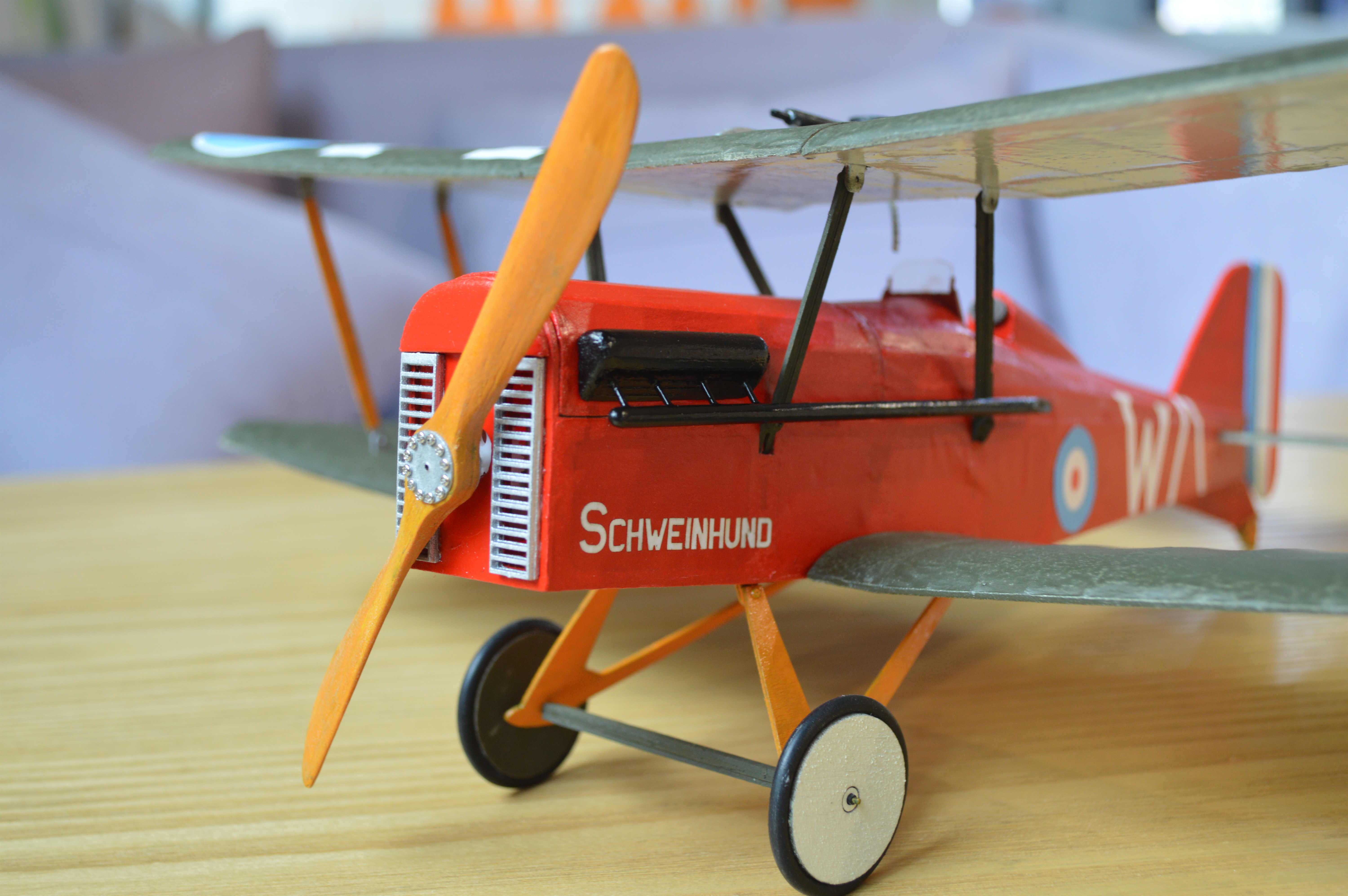 Tony-Rays-AeroModel-RAF-SE5a-480mm-Wingspan-Balsa-Wood-Laser-Cut-Biplane-RC-Airplane-Warbird-KIT-1798680-7